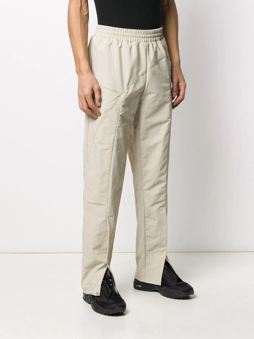 straight-leg track trousers - 3