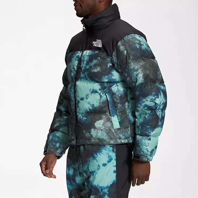 THE NORTH FACE PRINTED 1996 RETRO NUPTSE Jacket 'WASABI ICE DYE PRINT' NF0A5IX4-957 - 4