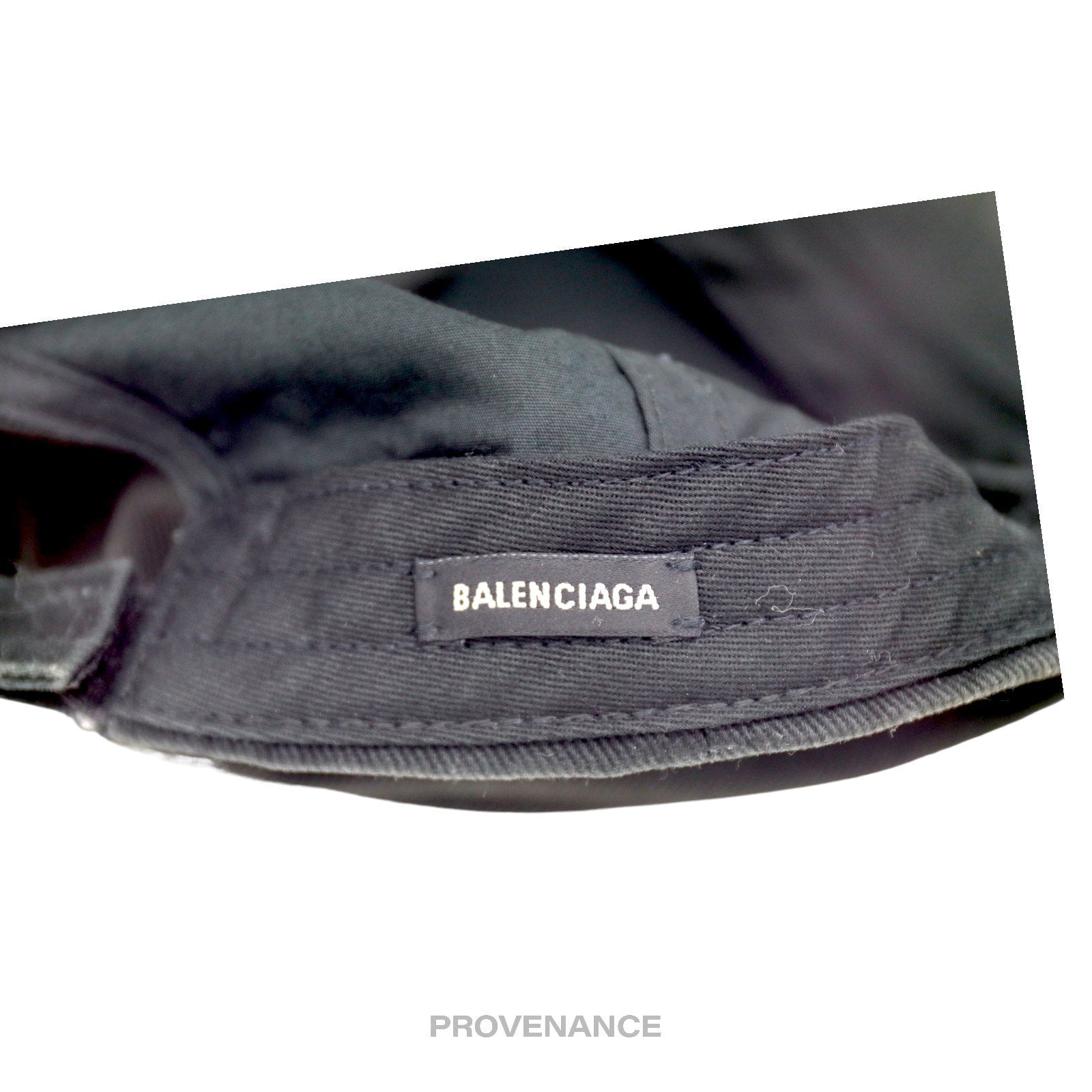 Balenciaga BB Mode Cap - Faded Black - 9