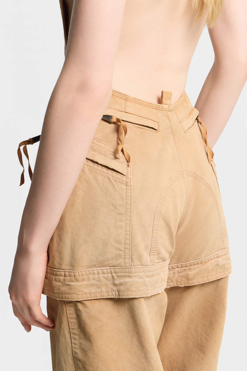 GARMENT DYED UTILITY DISTRESSED JUMPSUIT 5