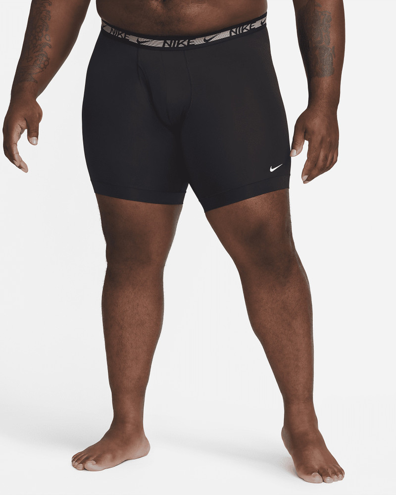 Nike Dri-FIT Ultra Stretch Micro Men's Long Boxer Brief (3-Pack) 8