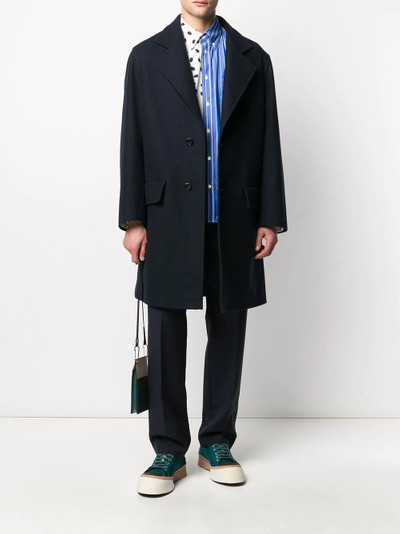 Marni single-breasted coat outlook