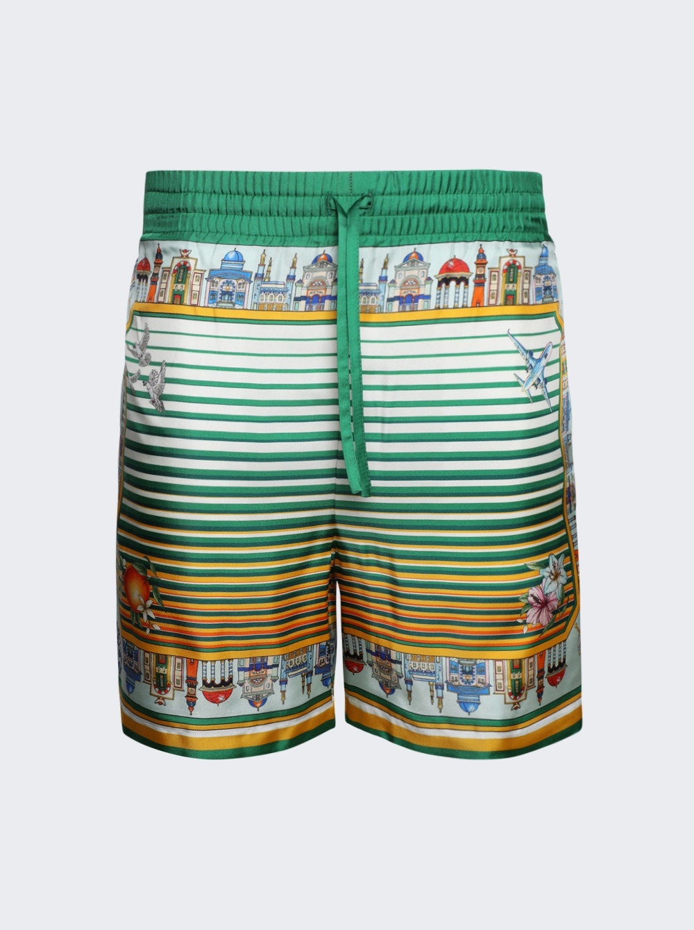 Silk Shorts Cityscape - 1