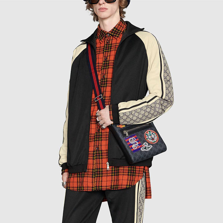 Gucci Oversized Plain Knit Jacket Unisex Black 545601-XJACZ-1093 - 2