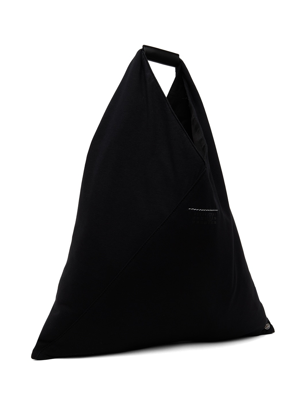 Black Classic Triangle Medium Tote - 3