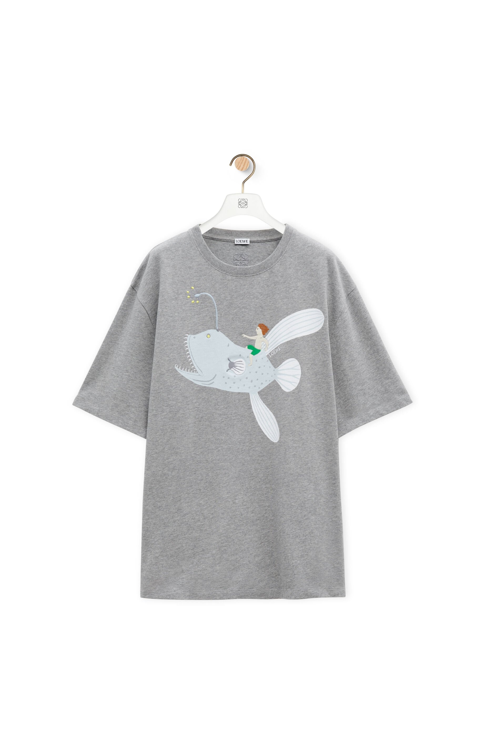 Loose fit T-shirt in cotton - 1