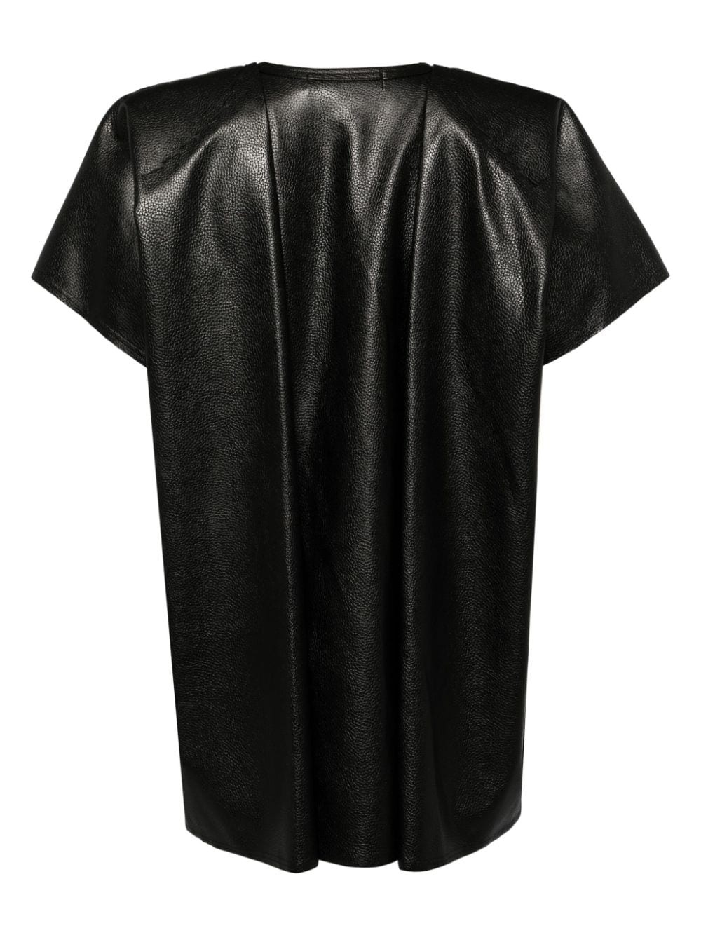 tucked cap sleeve top - 2