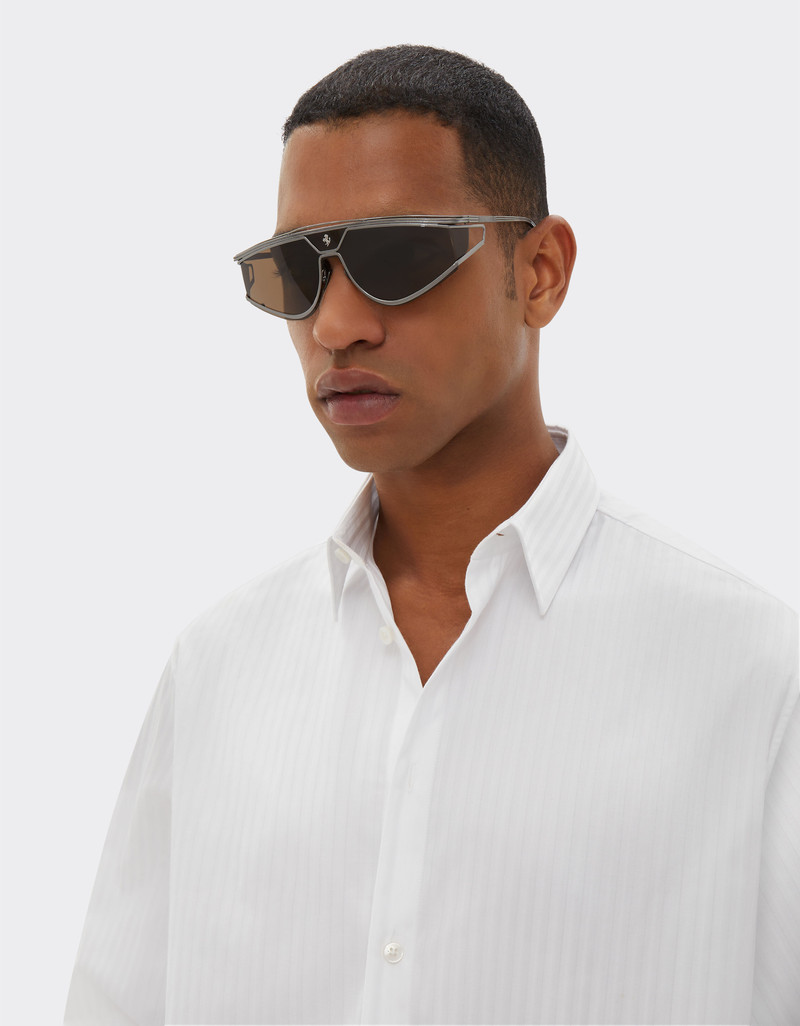 Striped poplin shirt 5