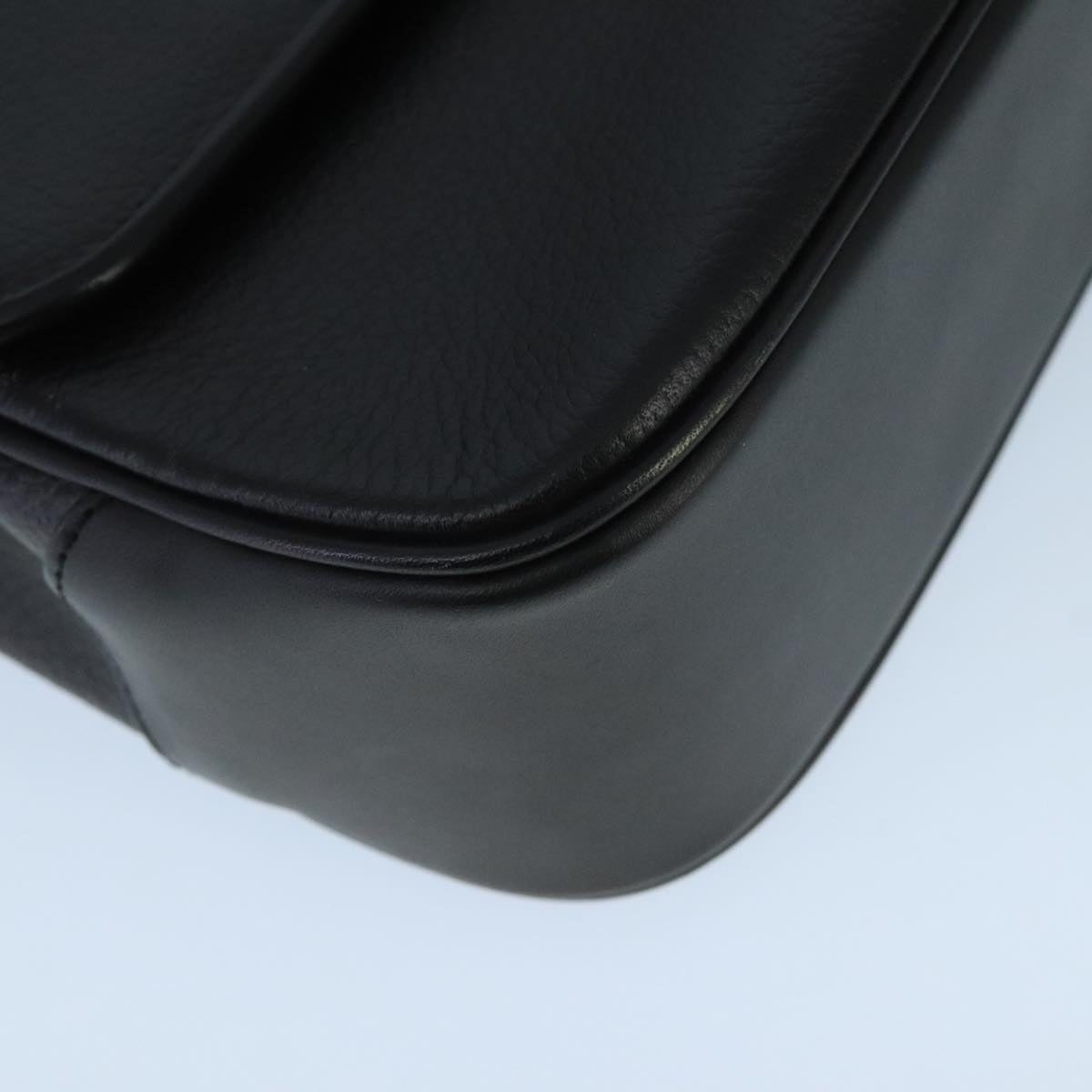 Burberry Hand Bag Leather Black - 14