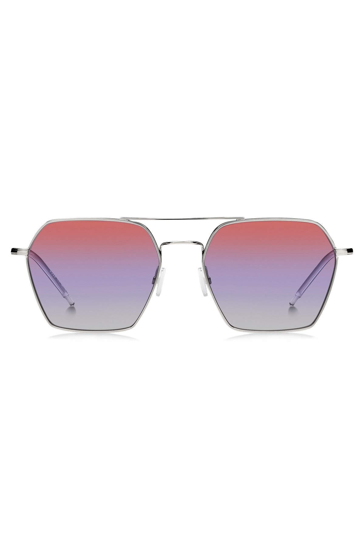DOUBLE-BRIDGE SUNGLASSES WITH MULTICOLORED LENSES - 3
