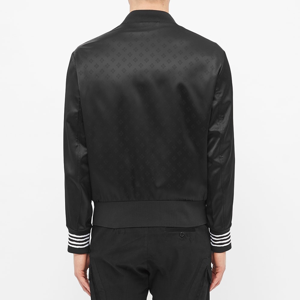 Neil Barrett Hand Drawn Stripe Bomber Jacket - 5