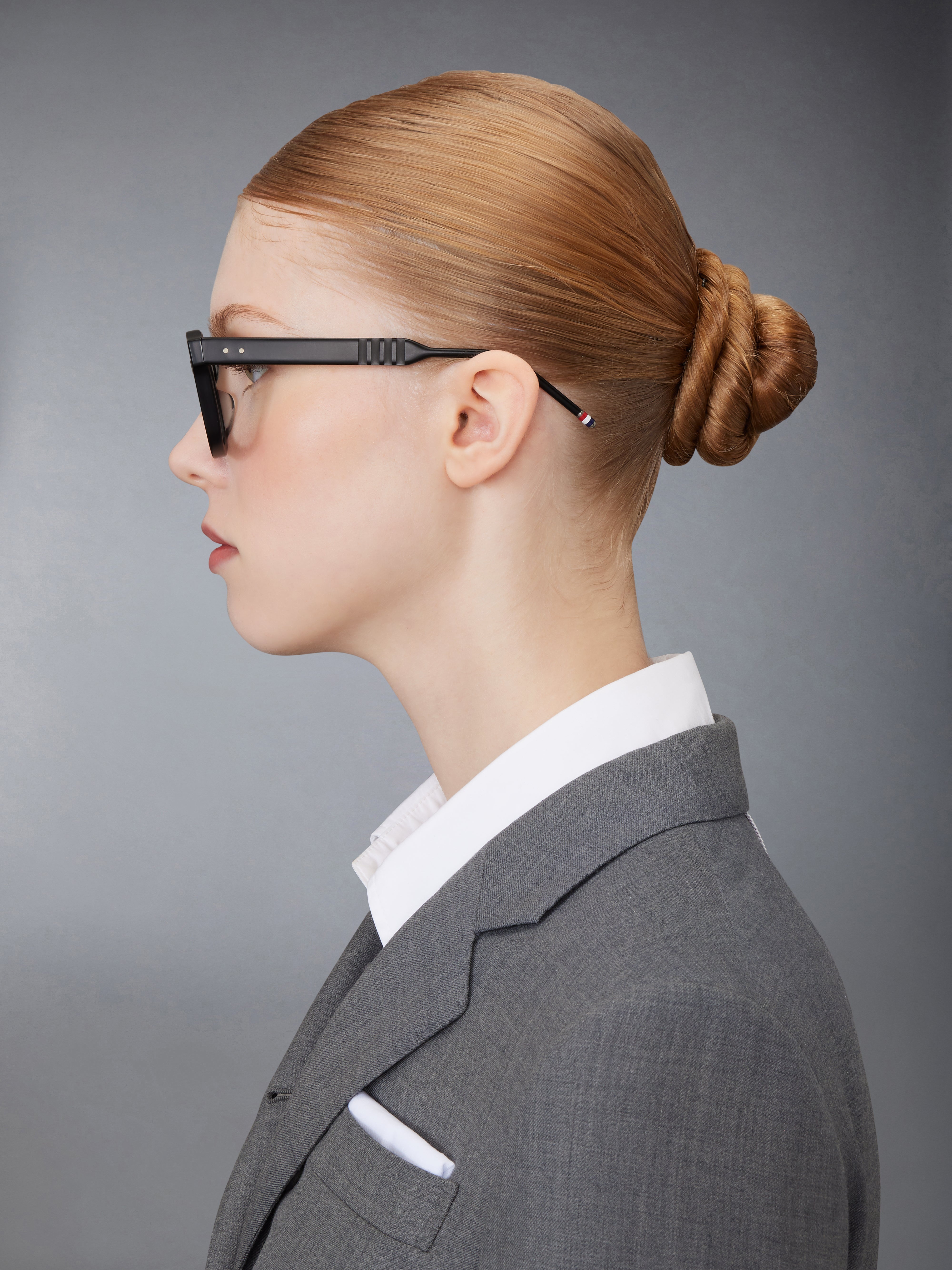 ACETATE RECTANGULAR EYEGLASSES - 4