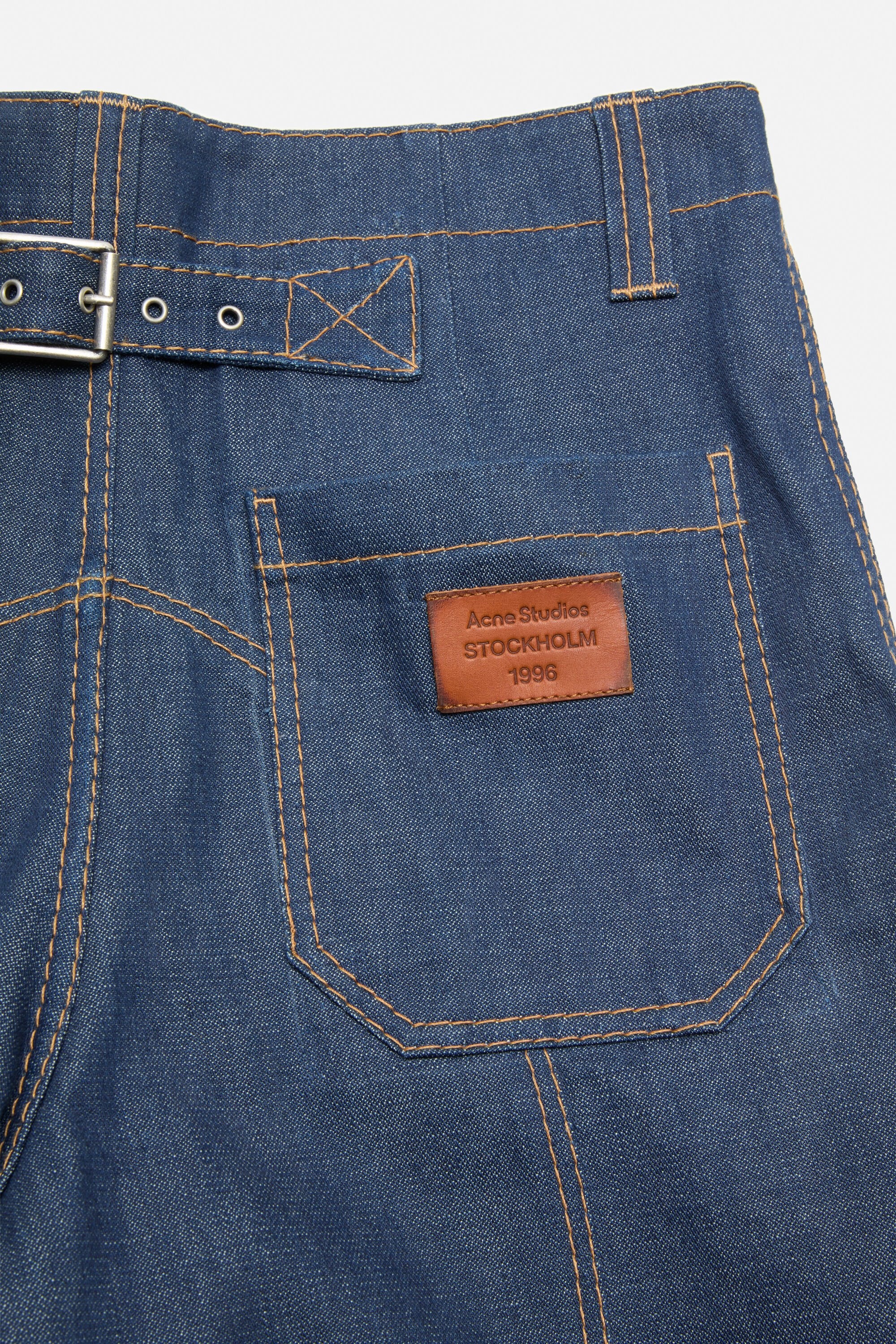 Denim trousers - Indigo blue - 8