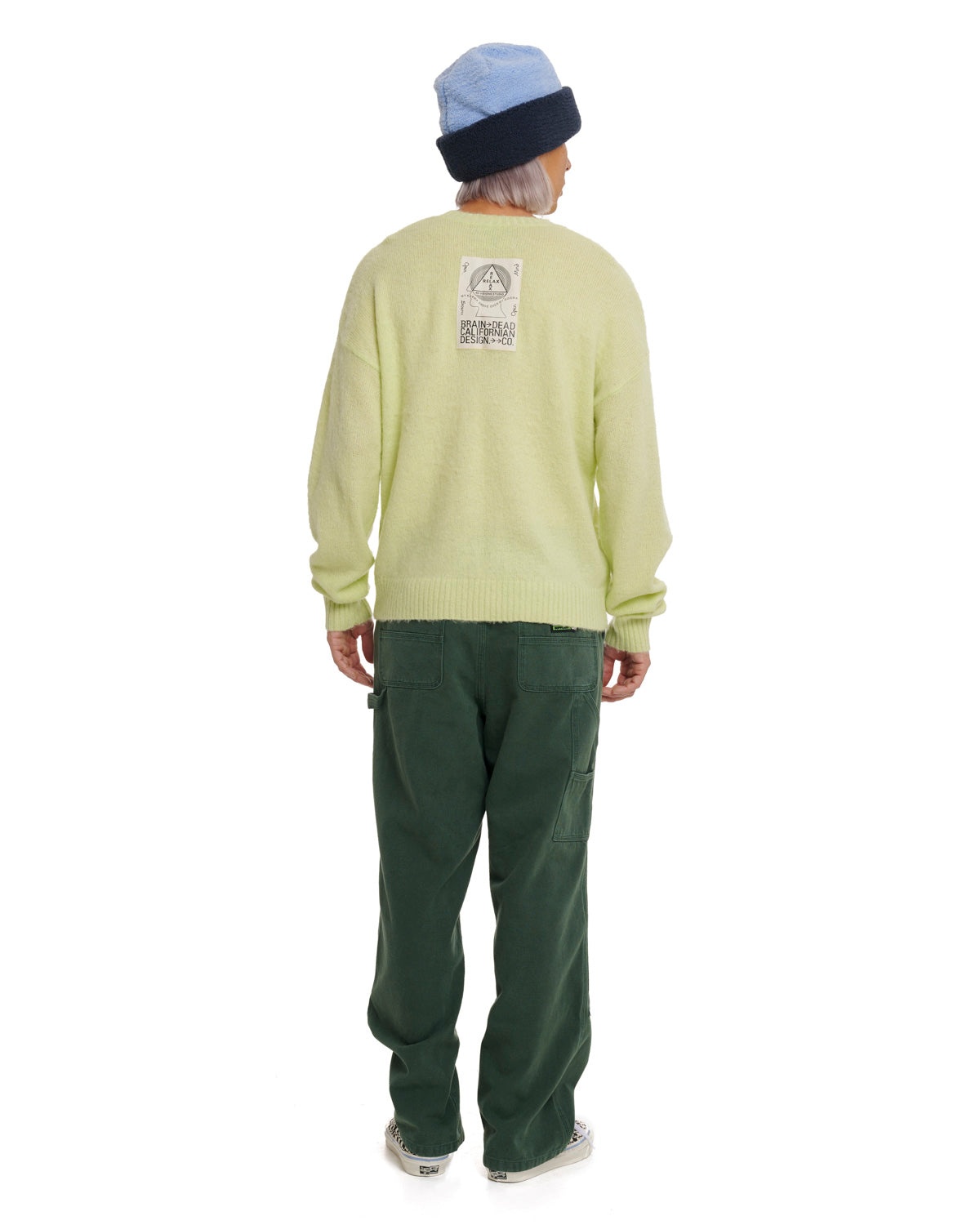 Logohead Pile Crewneck Sweater - Melon - 6
