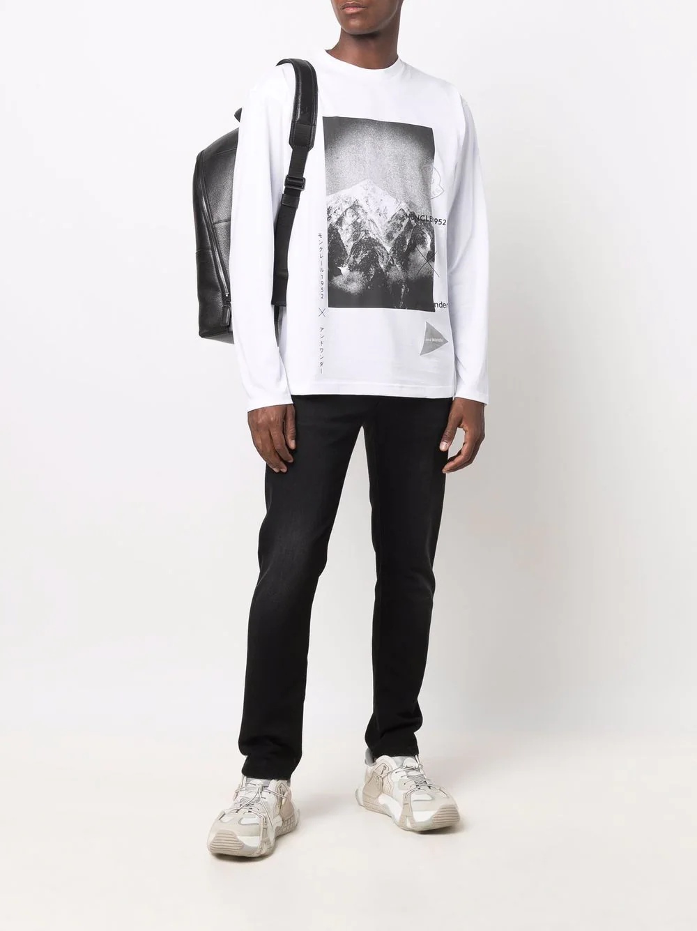 x and Wander 2 Moncler 1952 long-sleeve T-shirt - 2