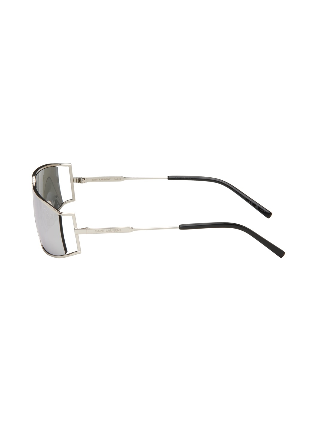 SSENSE Exclusive Silver SL 606 Sunglasses - 3
