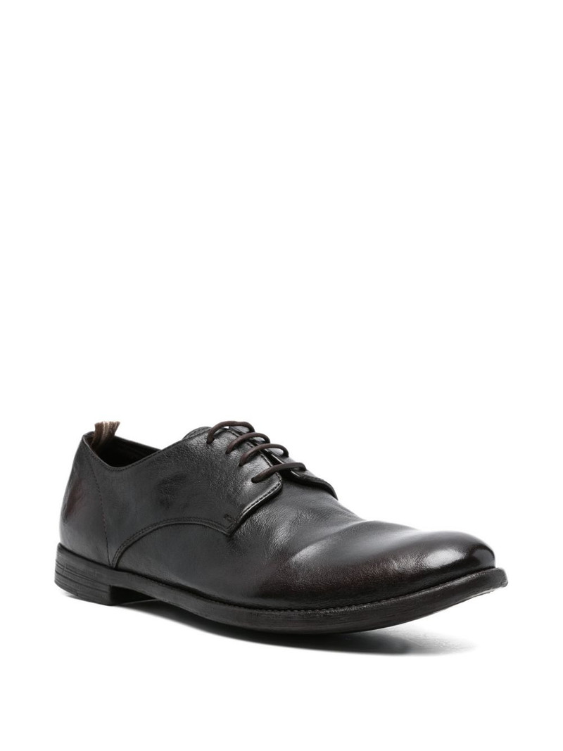 OFFICINE CREATIVE leather lace-up oxford shoes outlook