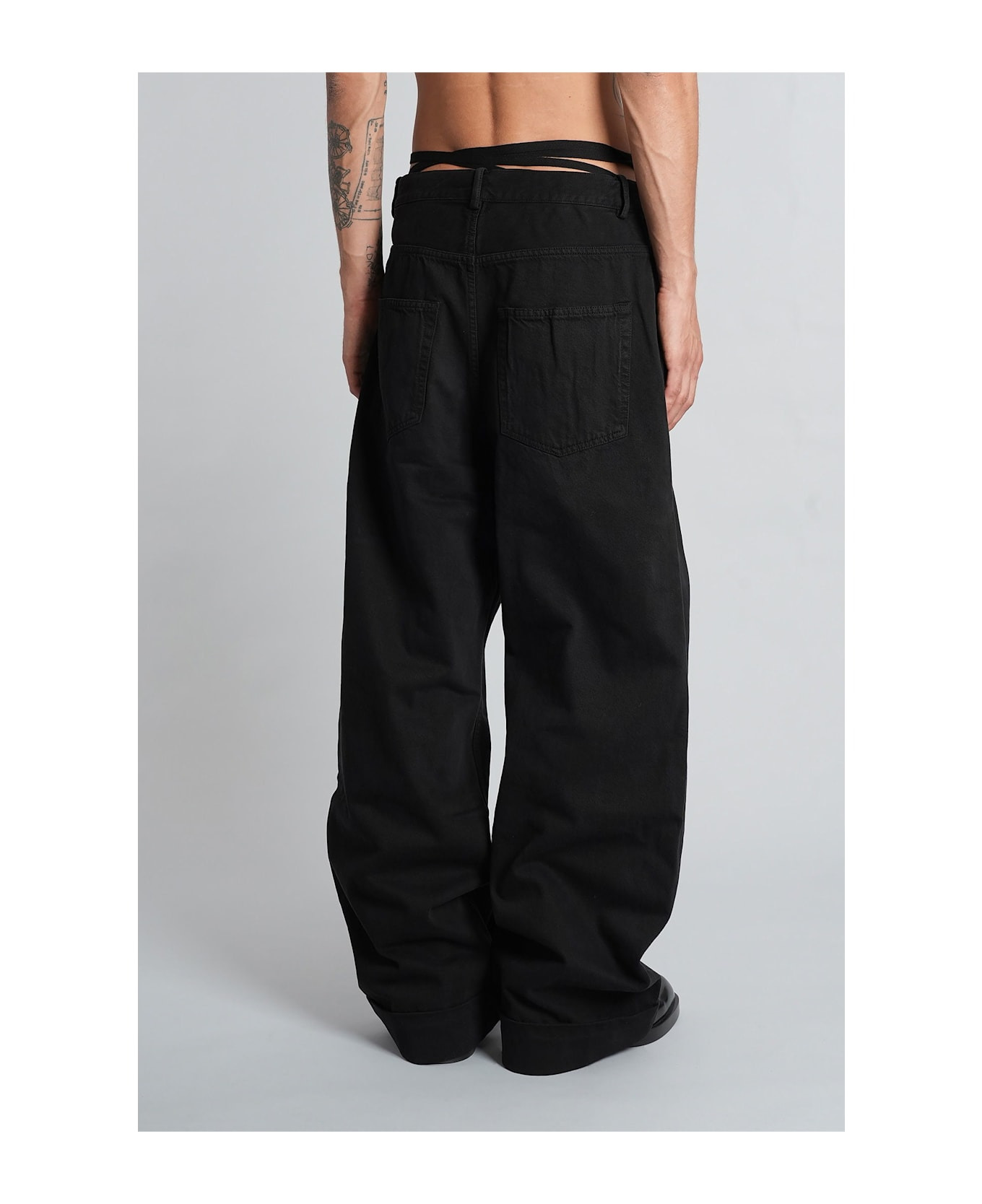 Michael Jeans In Black Cotton - 3