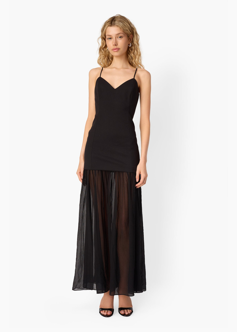SUSANNAH MAXI DRESS BLACK 1