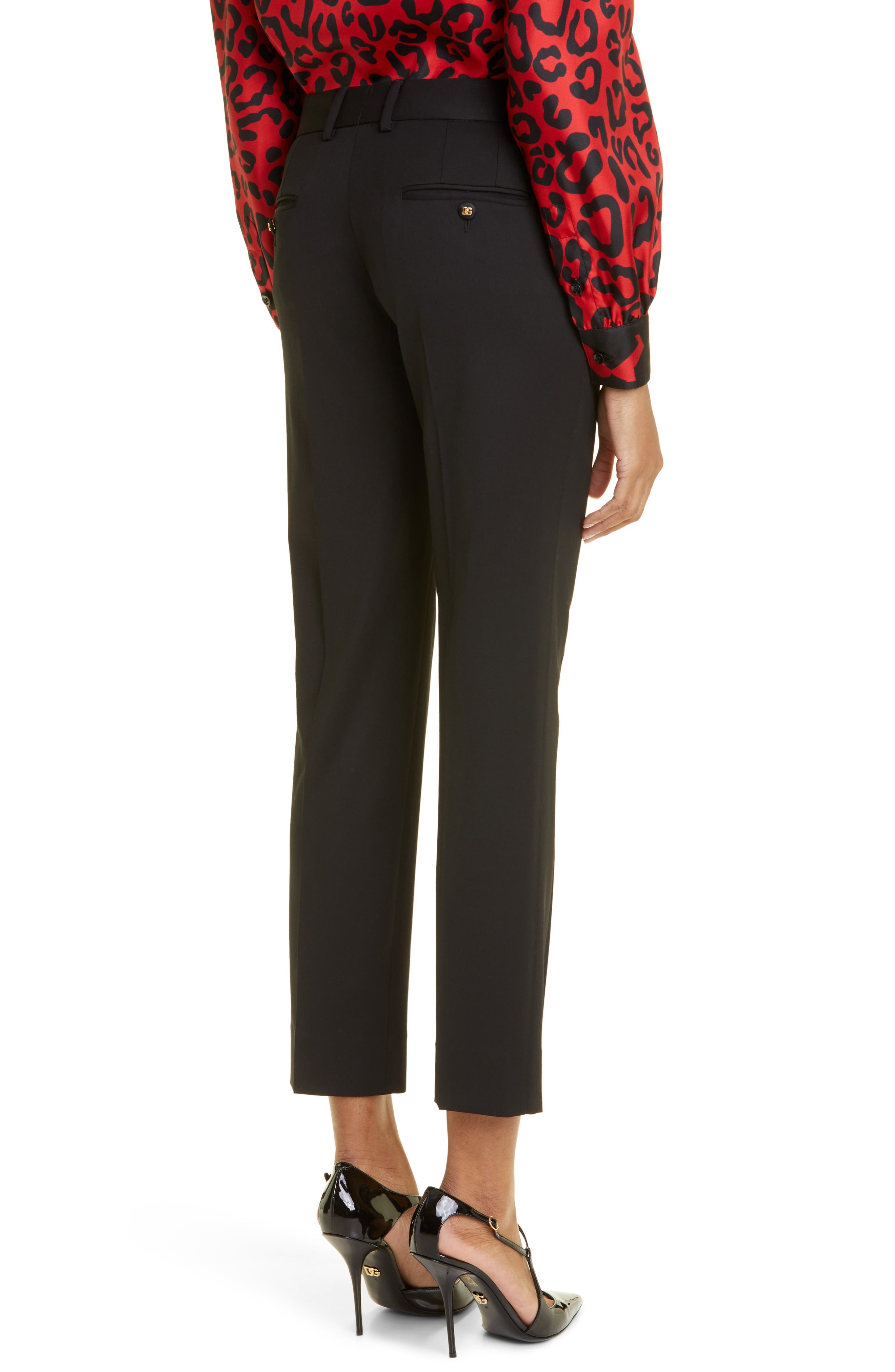Turlington Wool Stretch Gabardine Pants - 3