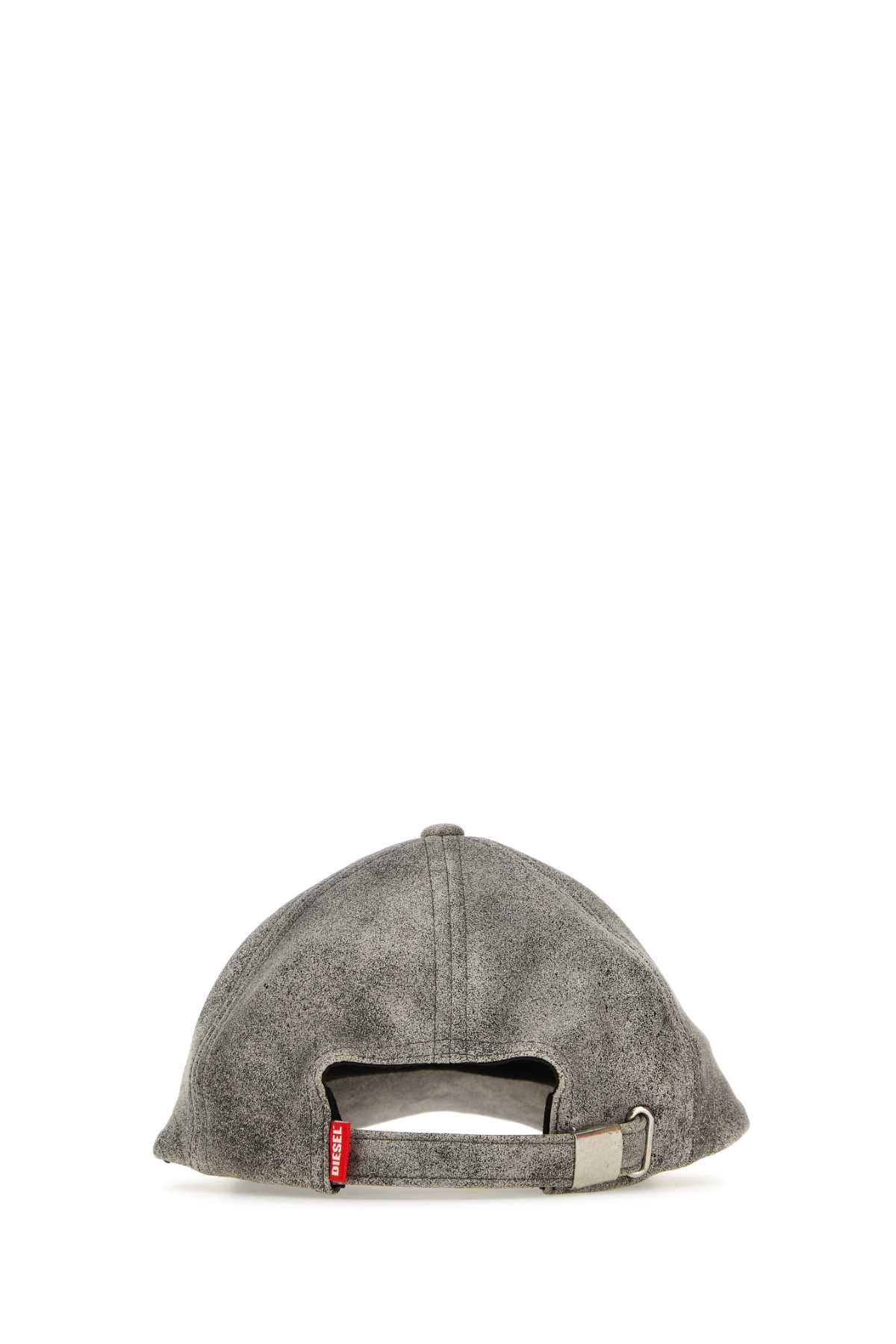 Diesel Men Printed Leather C-Olav Baseball Cap - 3