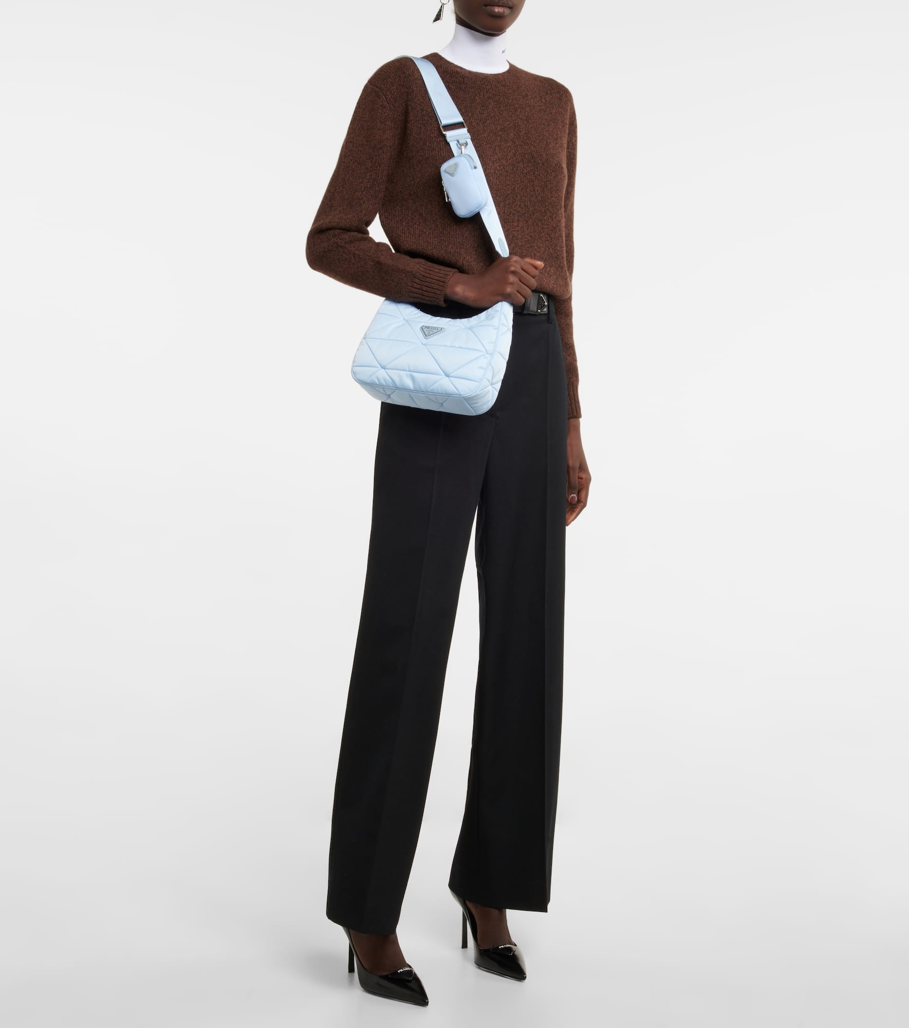 Quilted shoulder bag - 5