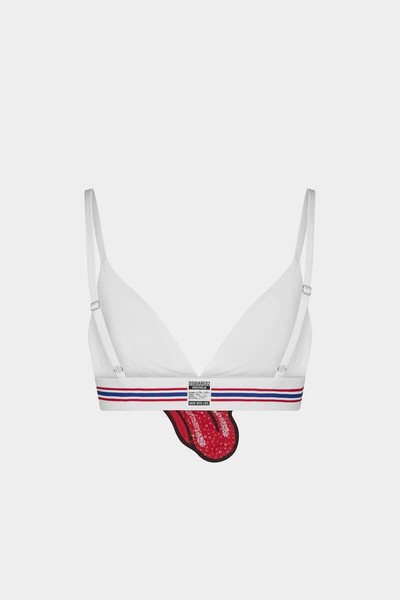 DSQUARED2 THE ROLLING STONES TRIANGLE BRA outlook