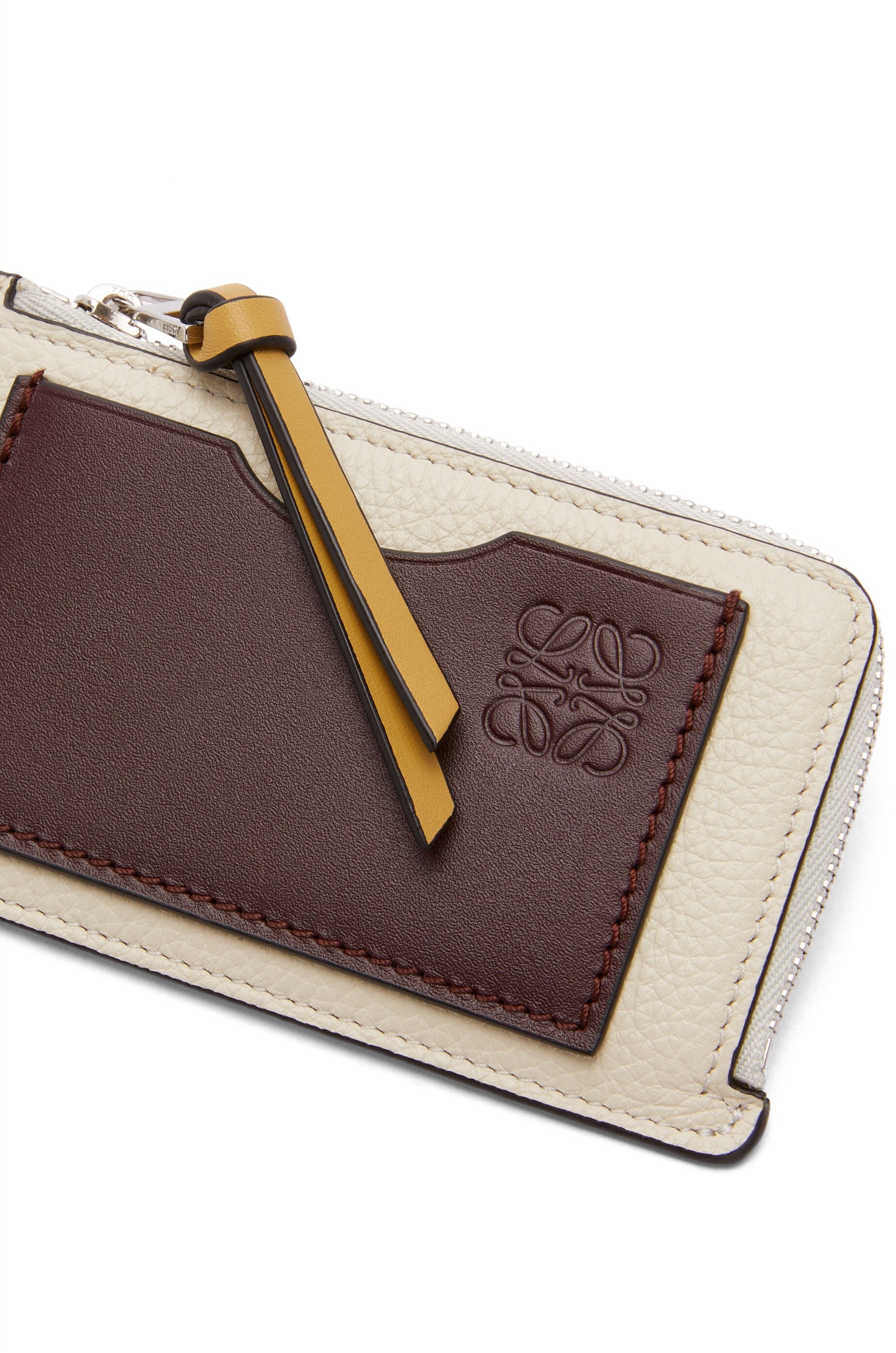 Coin cardholder in soft grained calfskin - 4