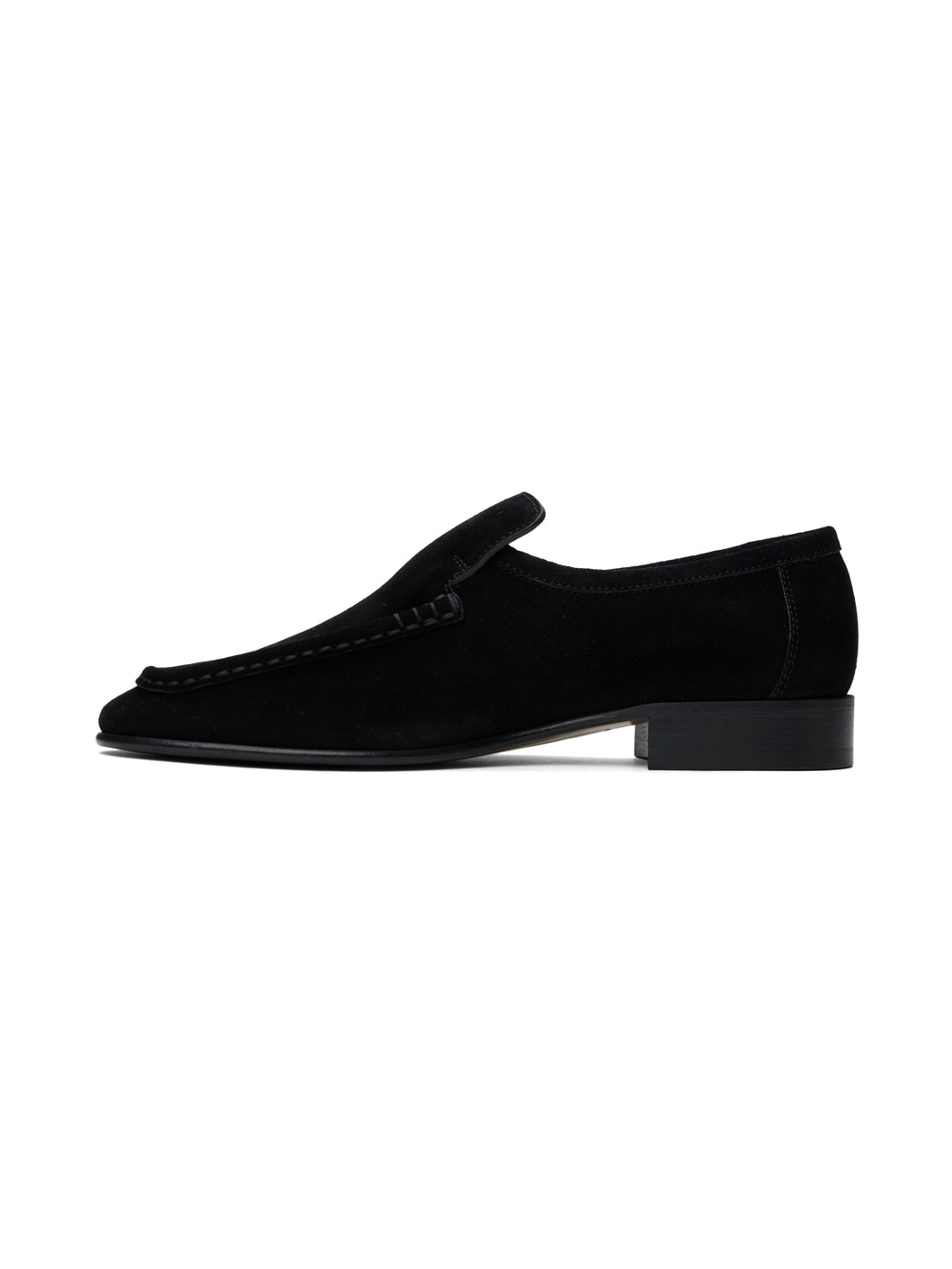 Black New Soft Loafers - 3