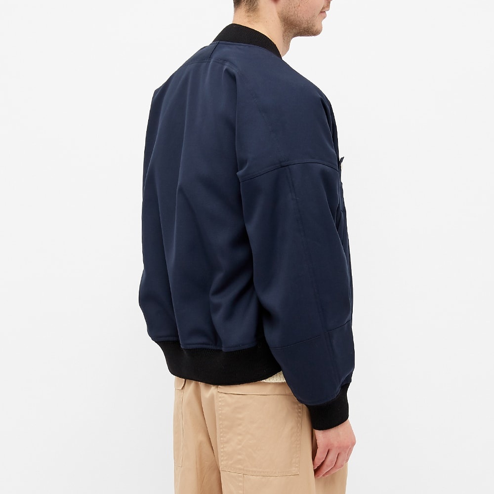 Jil Sander Gabardine Bomber Jacket - 6