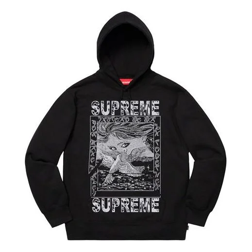 Supreme Doves Hoodie 'Black' SUP-FW19-306 - 1