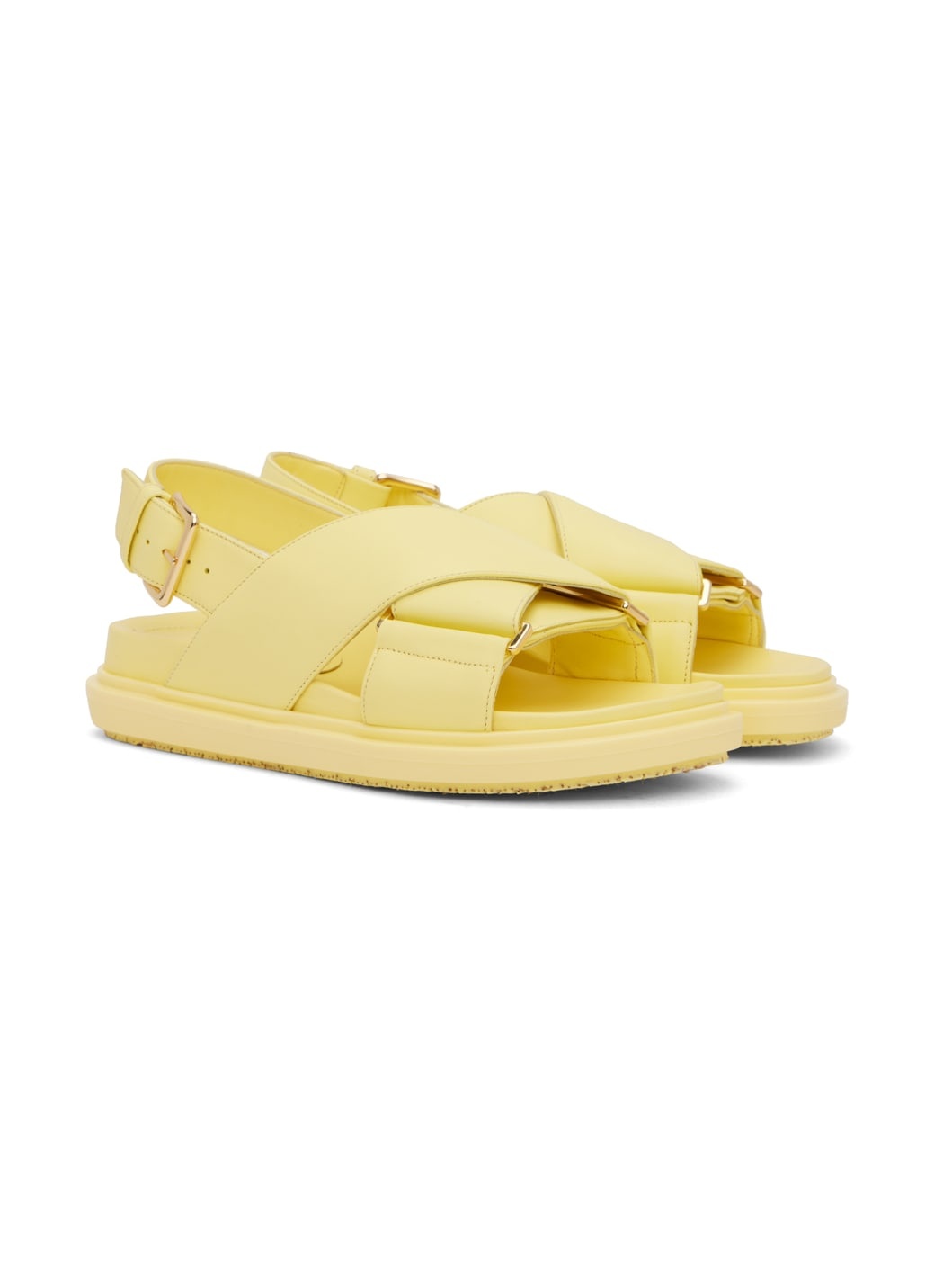 Yellow Fussbett Sandals - 4