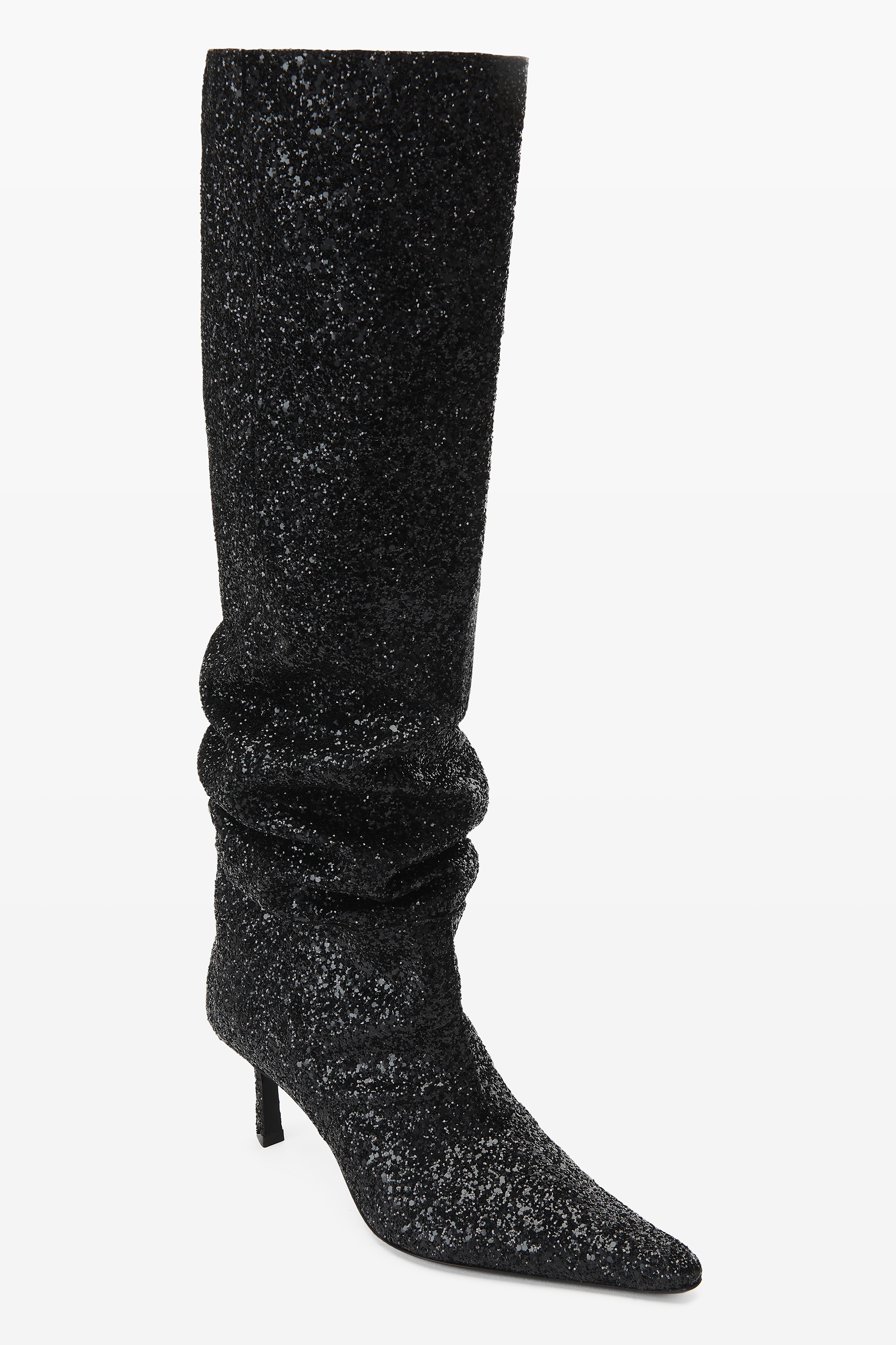 VIOLA 65 SLOUCH BOOT IN GLITTER - 4