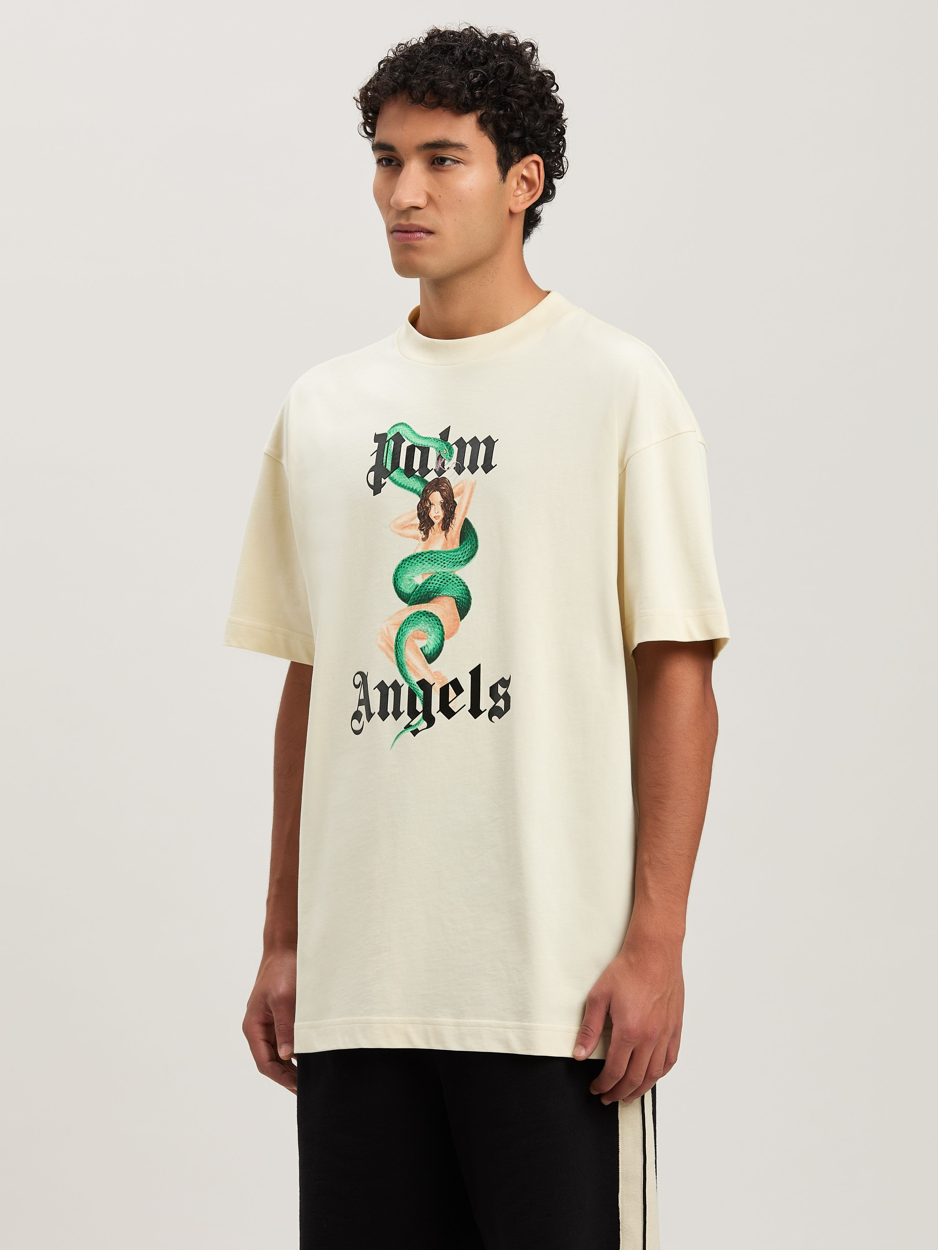 Curved Logo Oversize T-shirt - 4
