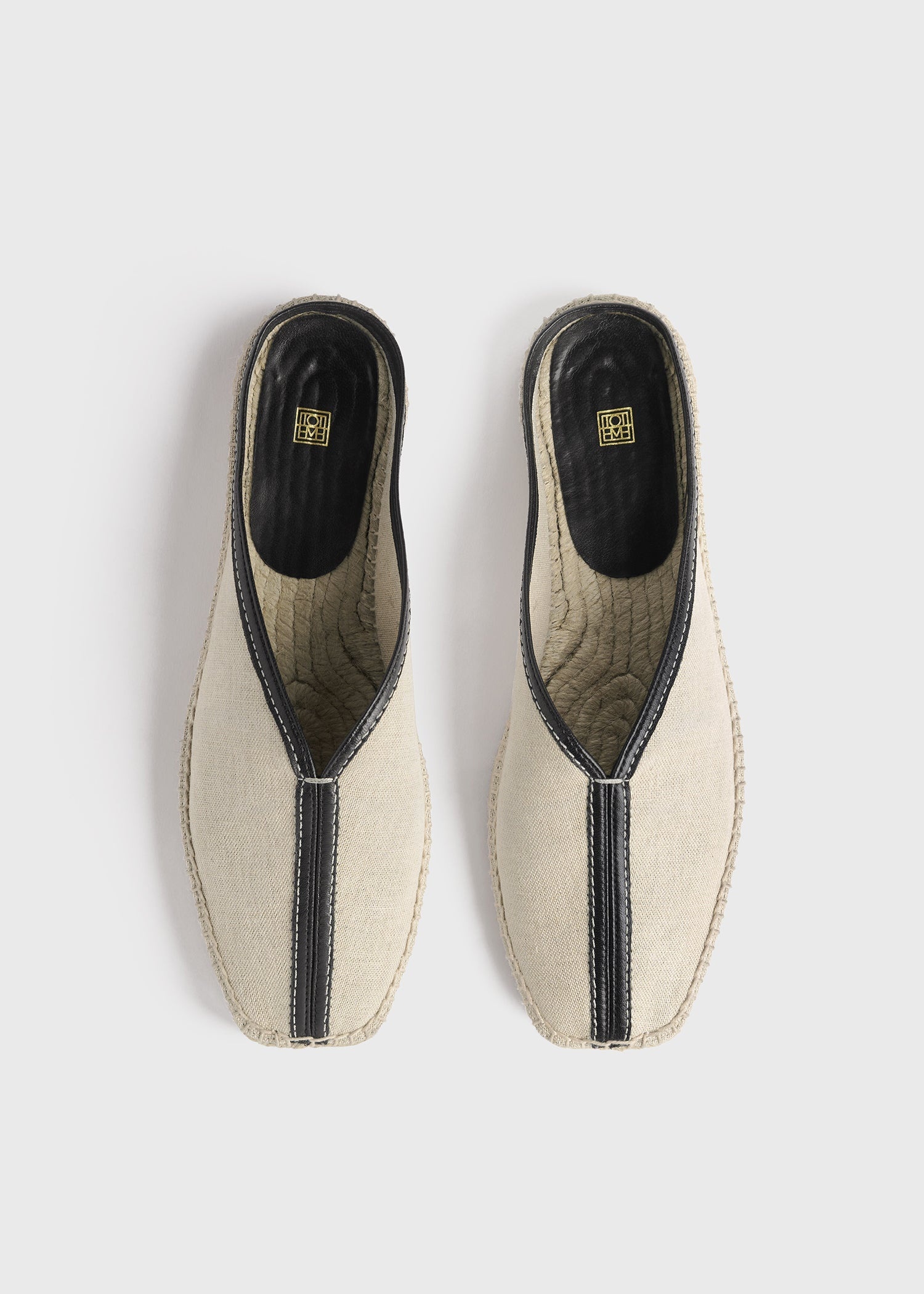 The Espadrille Slipper ecru/black - 3