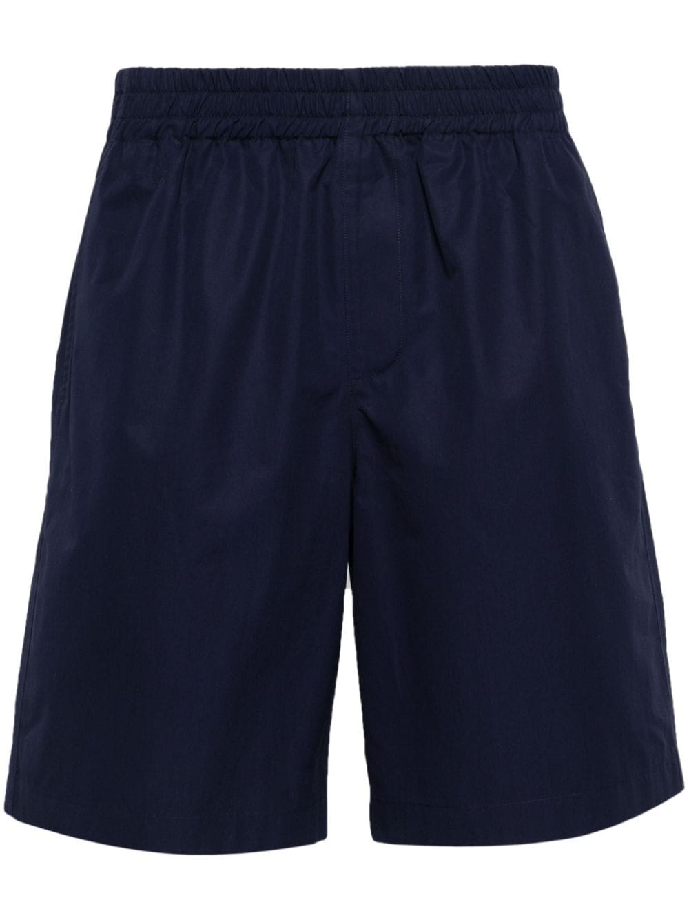 logo-embroidered bermuda shorts - 1
