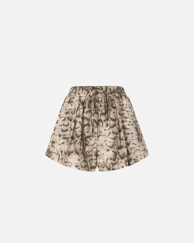 SHORTS WITH FLORAL MOTIF 1