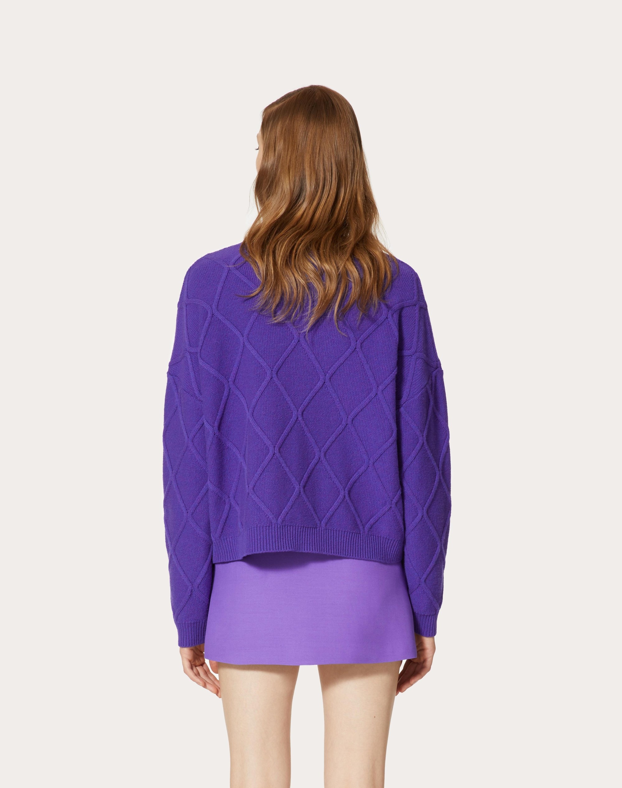 V GOLD WOOL SWEATER - 4