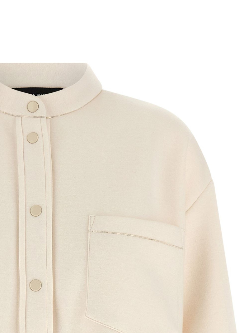 mandarin collar scuba shirt 3