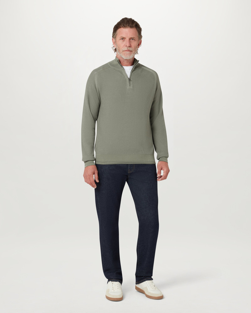 Belstaff GUIDE QUARTER ZIP JUMPER outlook