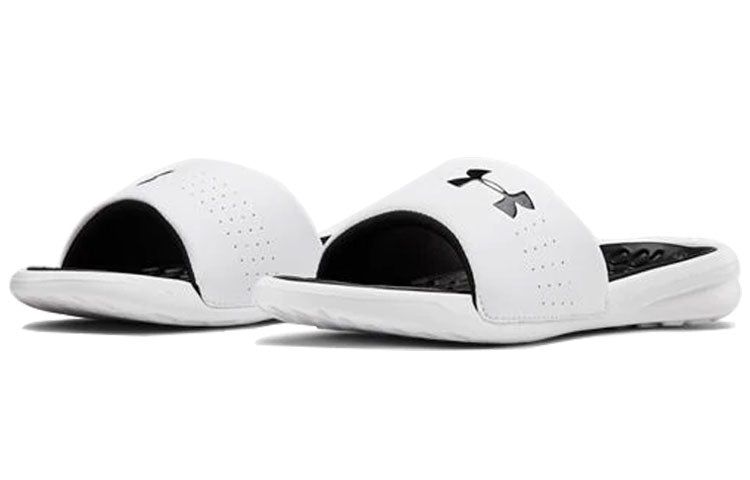 (WMNS) Under Armour Playmaker Slippers White 3000063-101 - 3
