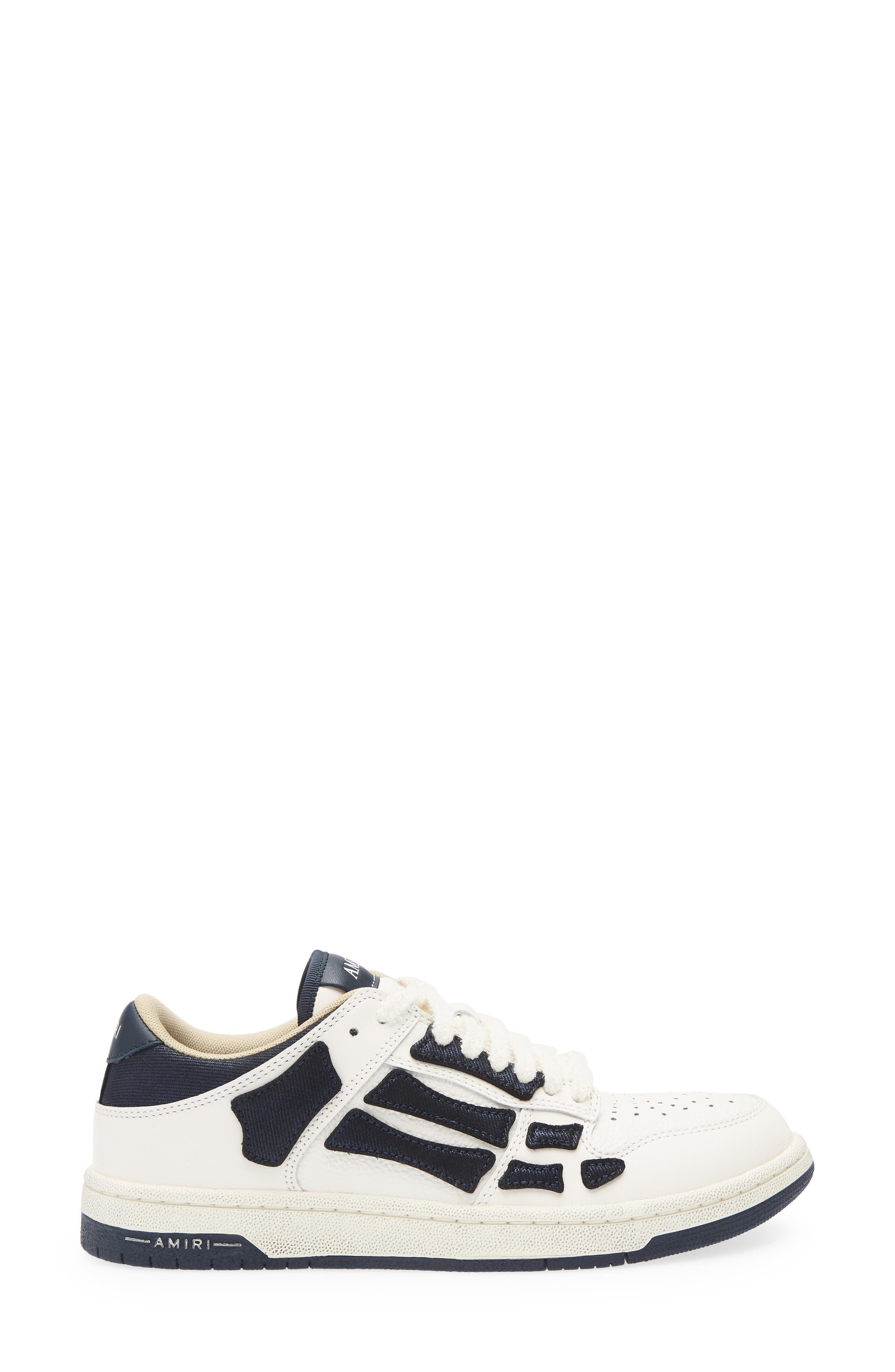 AMIRI Denim Skel Low Top Sneaker in Wet Shimmer at Nordstrom - 3