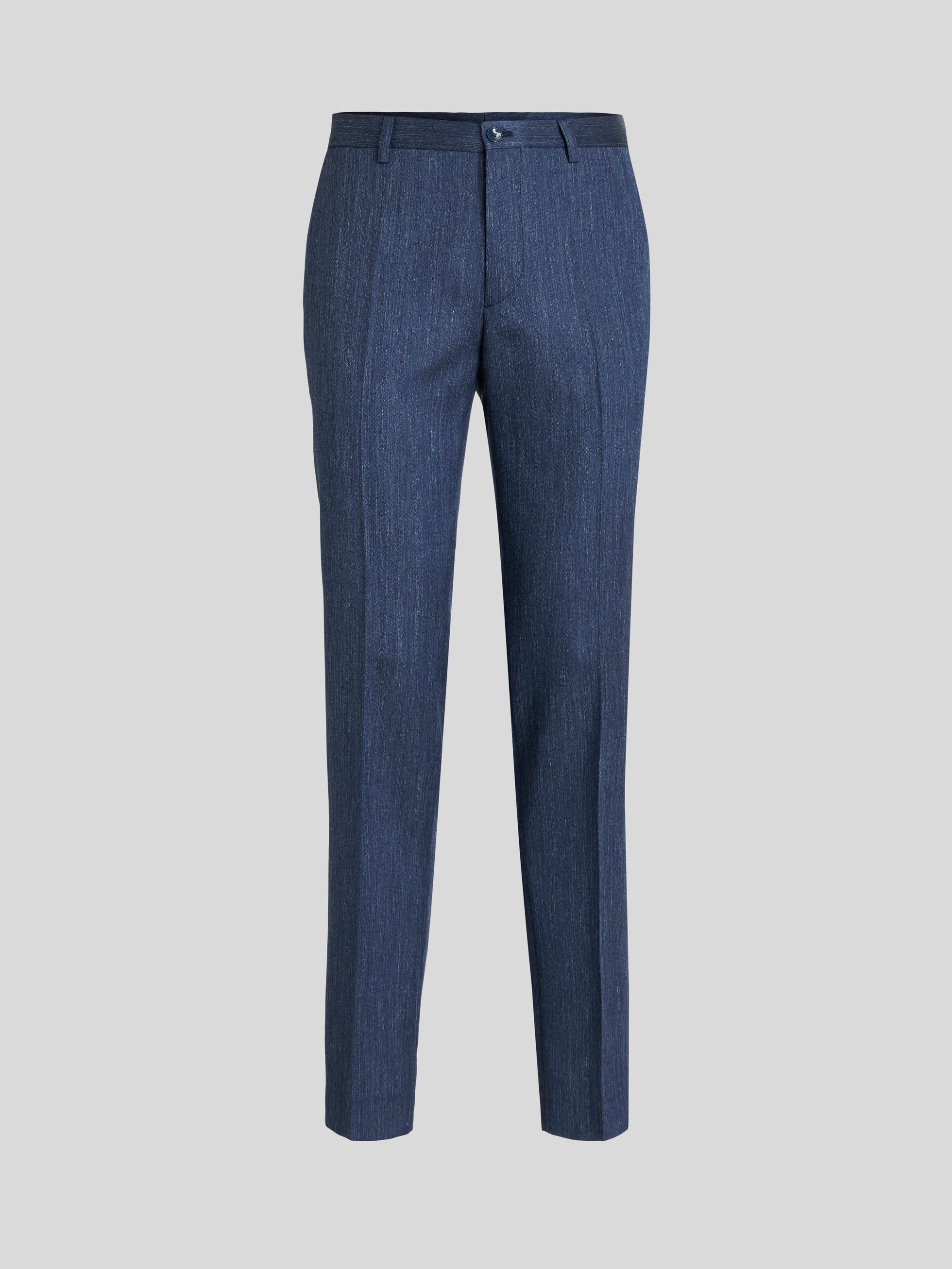 WOOL AND SILK TROUSERS - 1