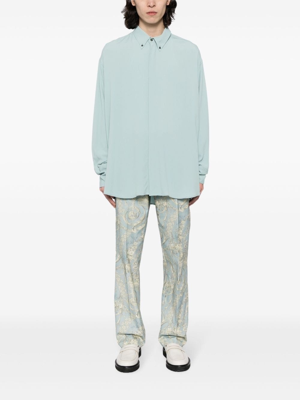 Sang Toile De Jouy-print trousers - 2