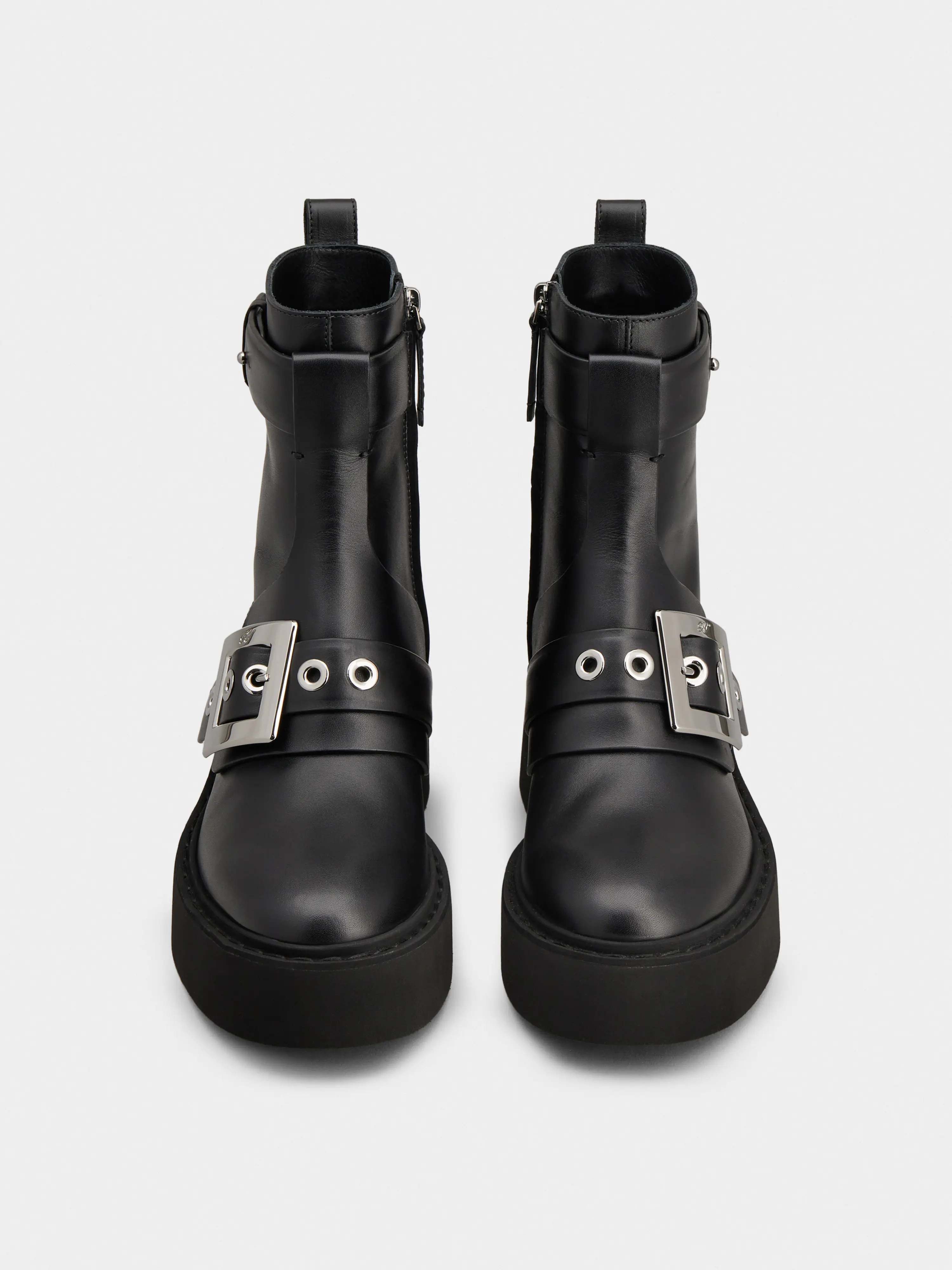 Viv' Rangers Biker Booties in leather - 7