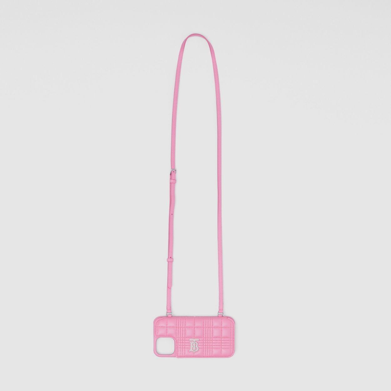 Quilted Lambskin Lola Phone Case with Strap - 1