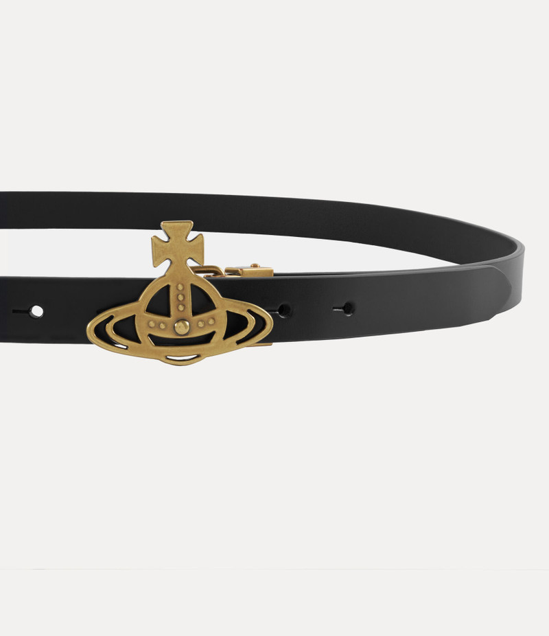 Vivienne Westwood SMALL LINE ORB BUCKLE BELT outlook