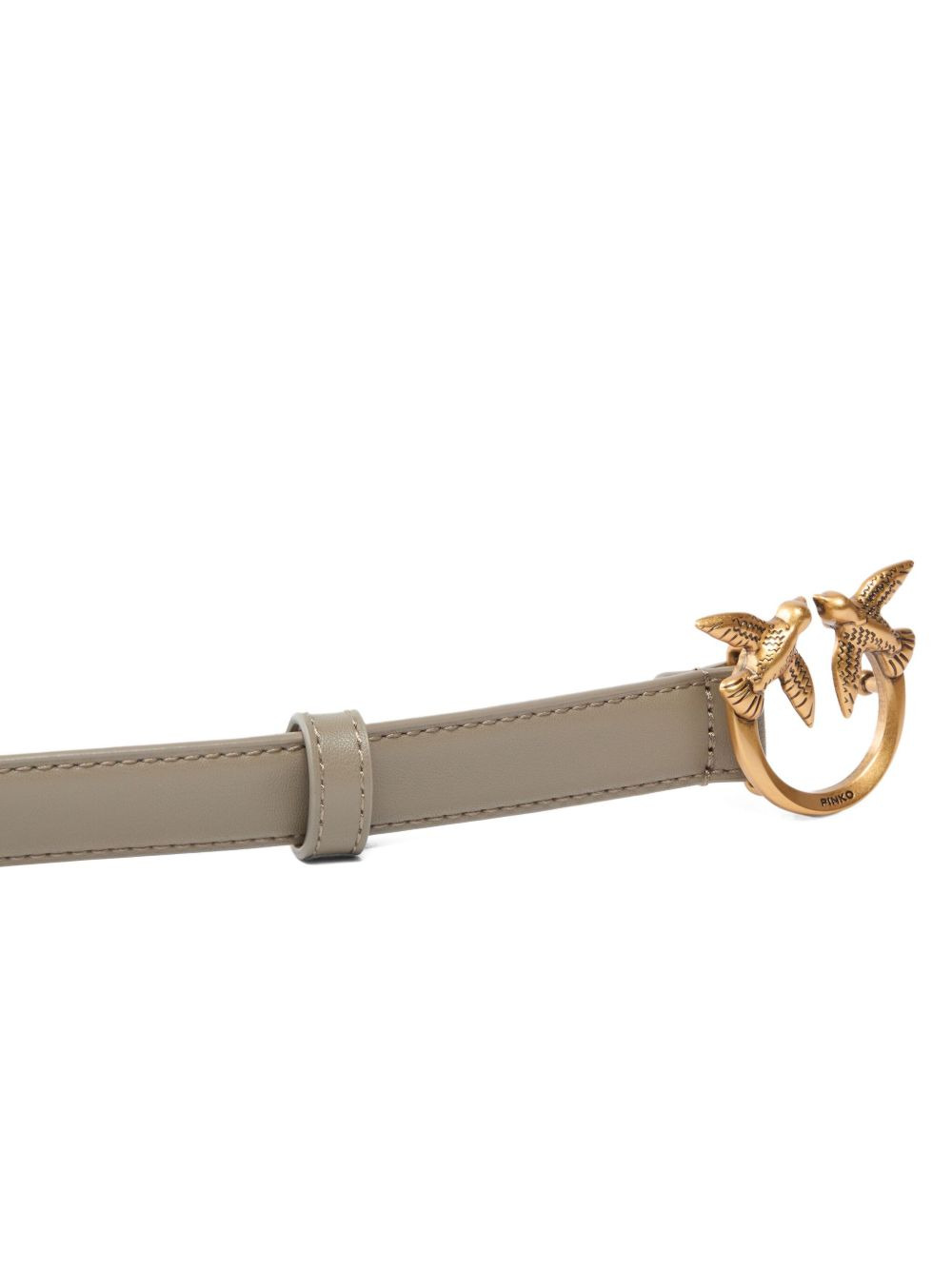 Love Birds-buckle leather belt - 3