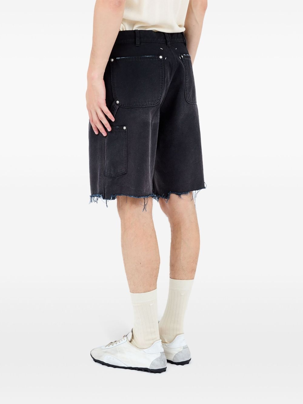 distressed shorts - 5