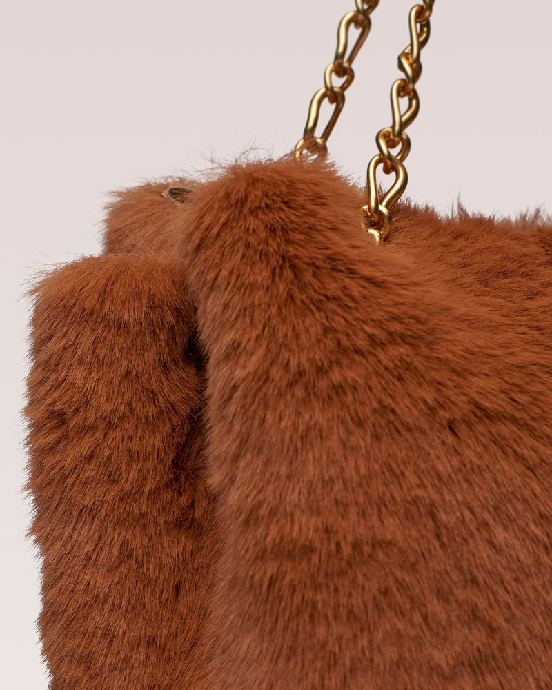 Nanushka Faux Fur Bucket Bag outlook
